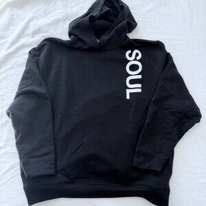 Black SoulCycle Hoodie with Pockets - Size Large
